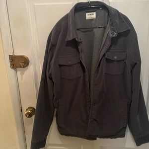 Linksoul corduroy jacket. Large. Grey.